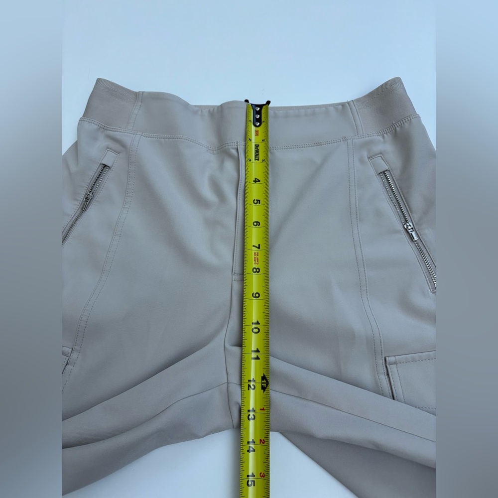 Athleta Endless High Rise Cargo Pants Bone Beige Size 10 - Picture 11 of 13